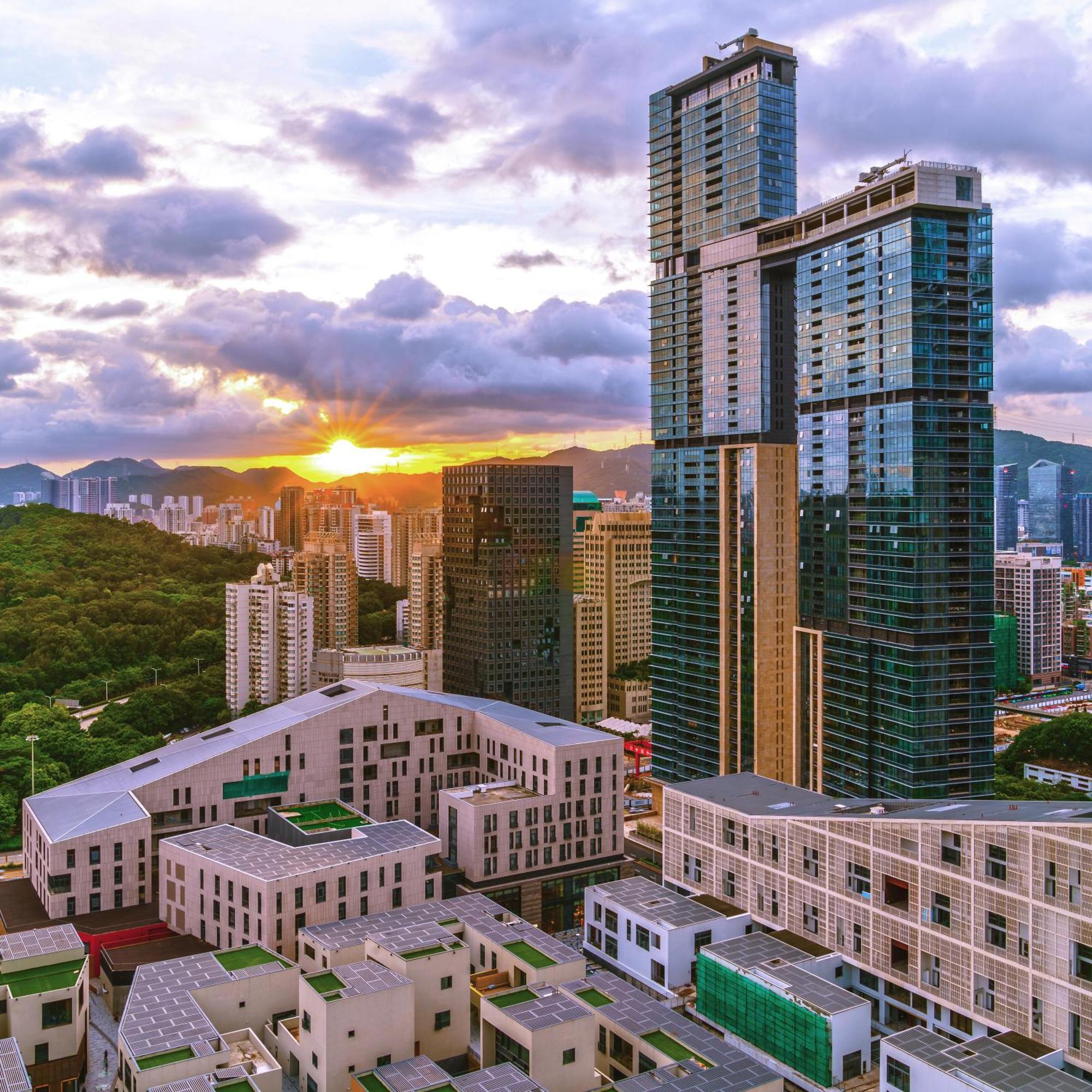 Golden Central Hotel Serviced Residence-Xin Hao E Du Шэньчжэнь Экстерьер фото