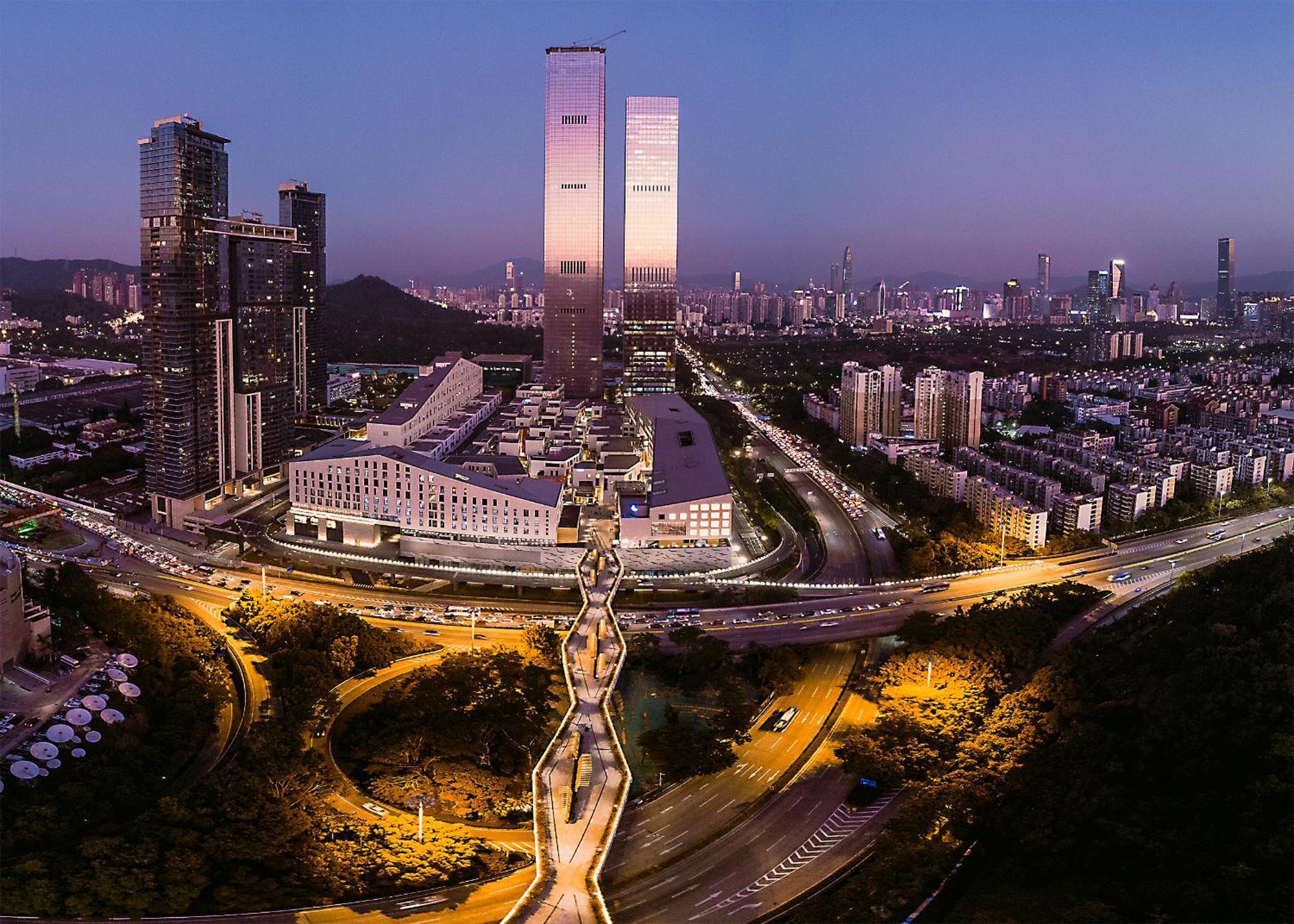 Golden Central Hotel Serviced Residence-Xin Hao E Du Шэньчжэнь Экстерьер фото
