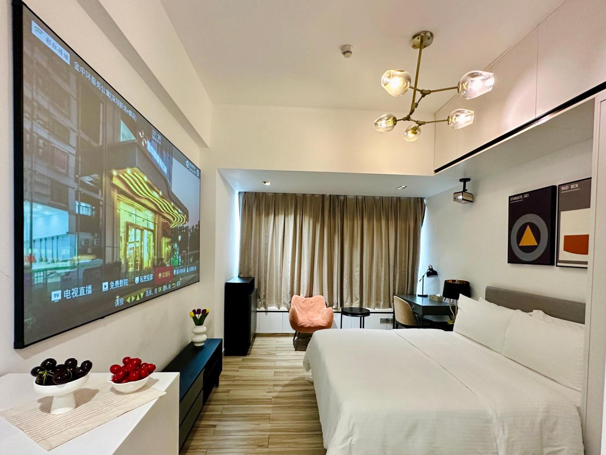 Golden Central Hotel Serviced Residence-Xin Hao E Du Шэньчжэнь Экстерьер фото