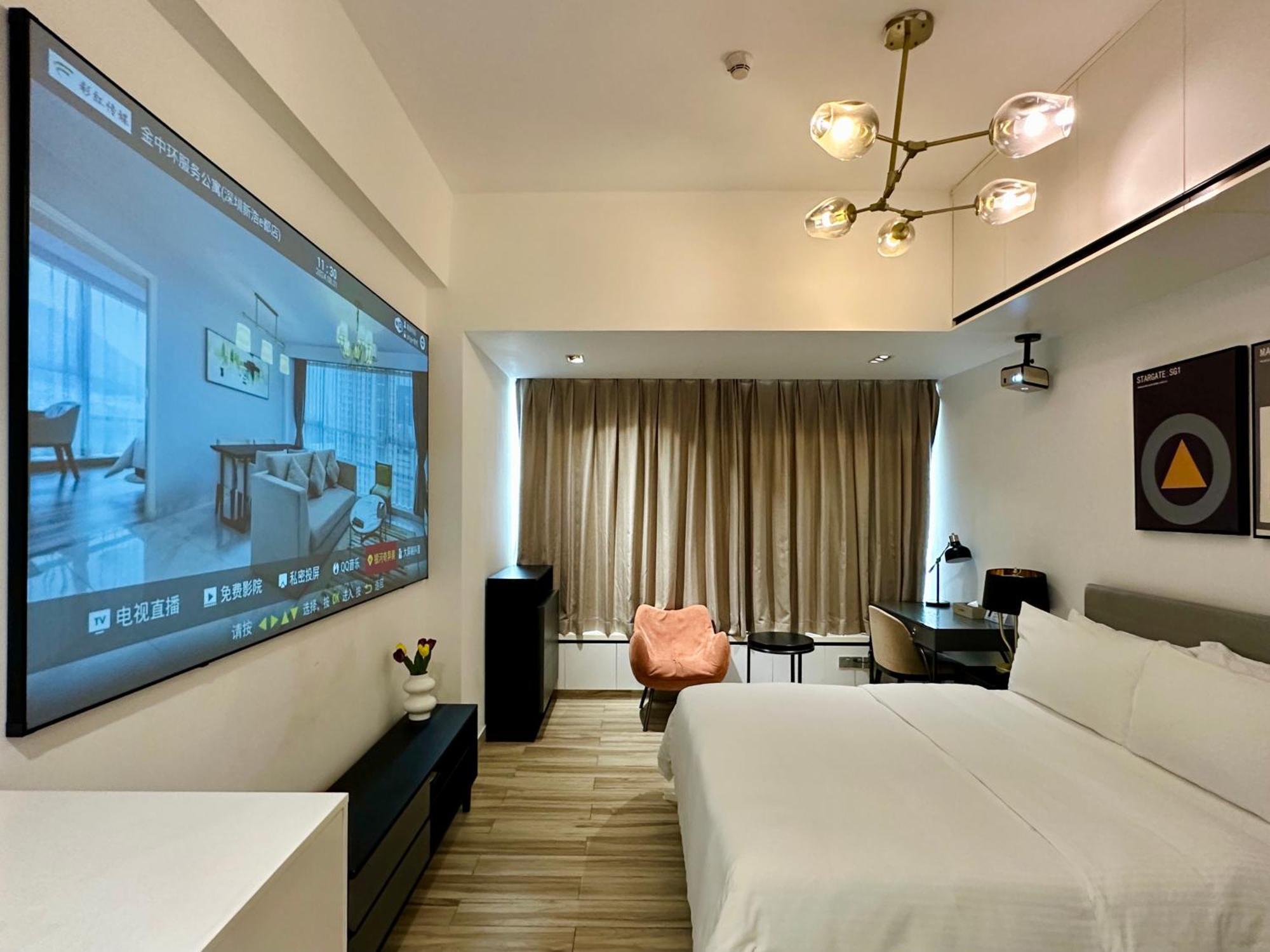 Golden Central Hotel Serviced Residence-Xin Hao E Du Шэньчжэнь Экстерьер фото