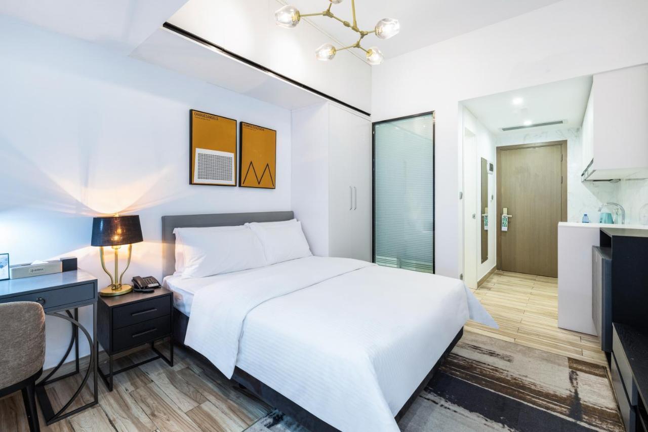 Golden Central Hotel Serviced Residence-Xin Hao E Du Шэньчжэнь Экстерьер фото