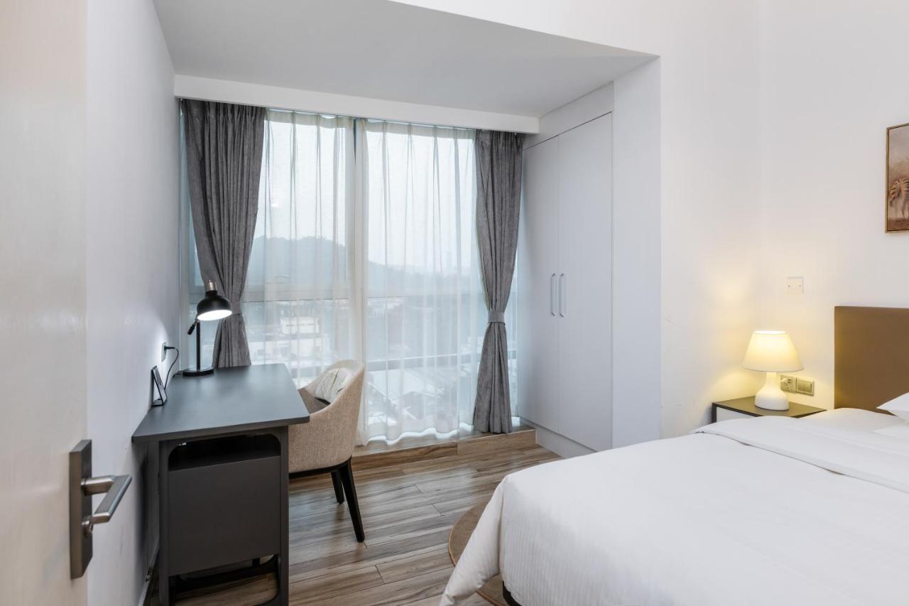 Golden Central Hotel Serviced Residence-Xin Hao E Du Шэньчжэнь Экстерьер фото