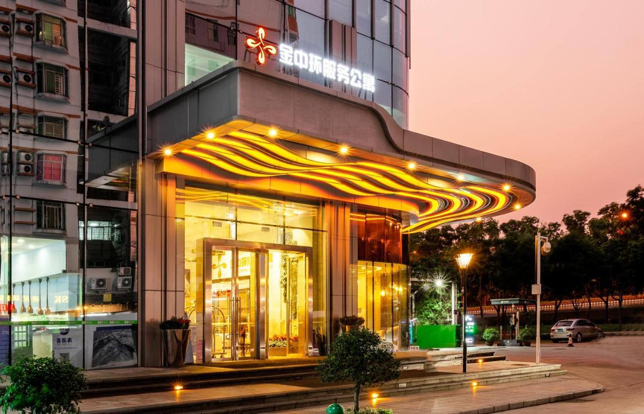 Golden Central Hotel Serviced Residence-Xin Hao E Du Шэньчжэнь Экстерьер фото