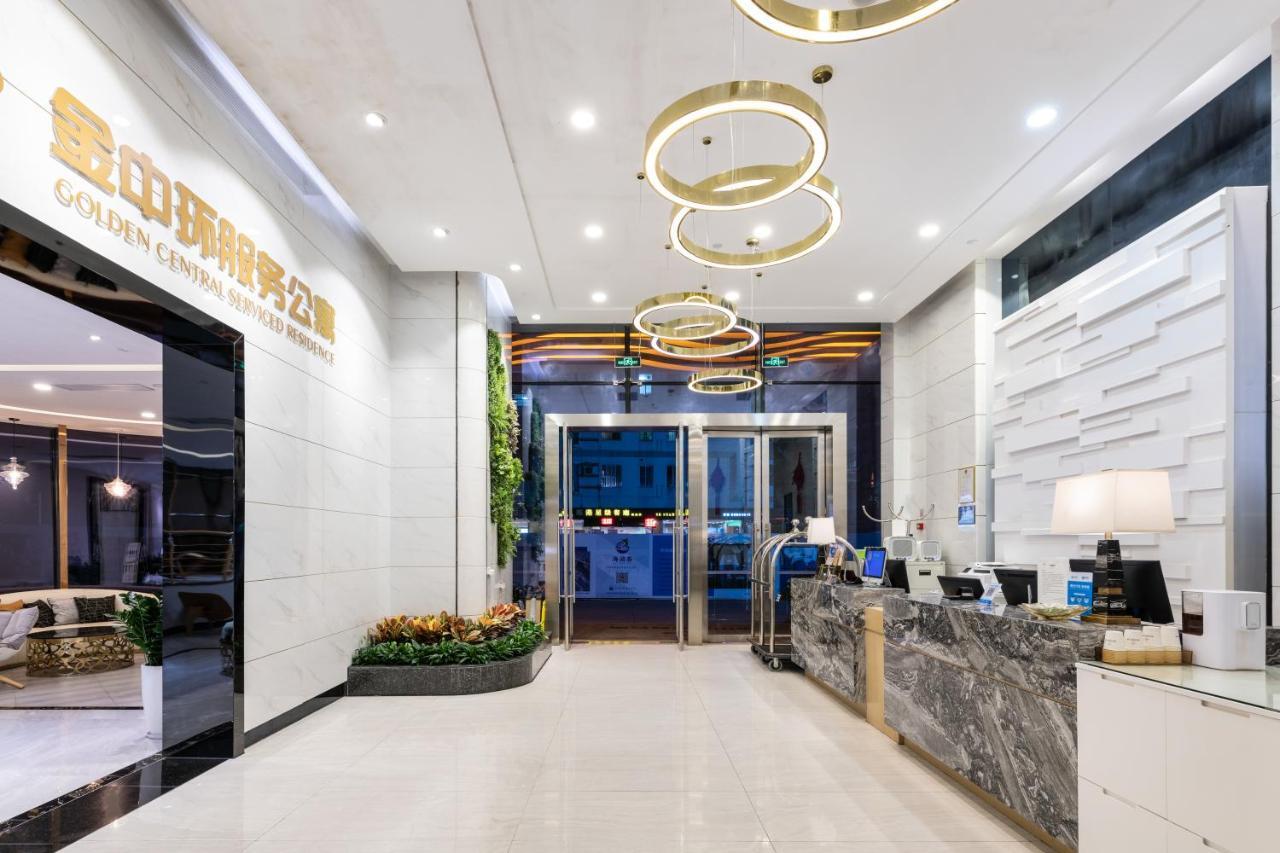 Golden Central Hotel Serviced Residence-Xin Hao E Du Шэньчжэнь Экстерьер фото