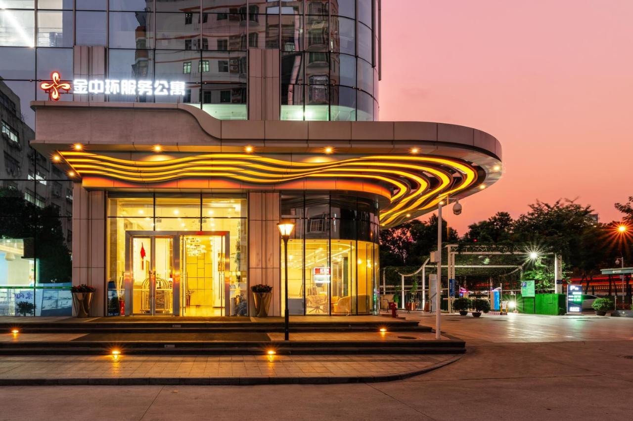 Golden Central Hotel Serviced Residence-Xin Hao E Du Шэньчжэнь Экстерьер фото